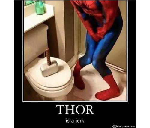 spiderman-thor-is-a-jerk