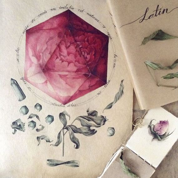 Russian Artist Reveals Her Mysterious Sketchbook To The World, And It's  Full Of Visual Secrets