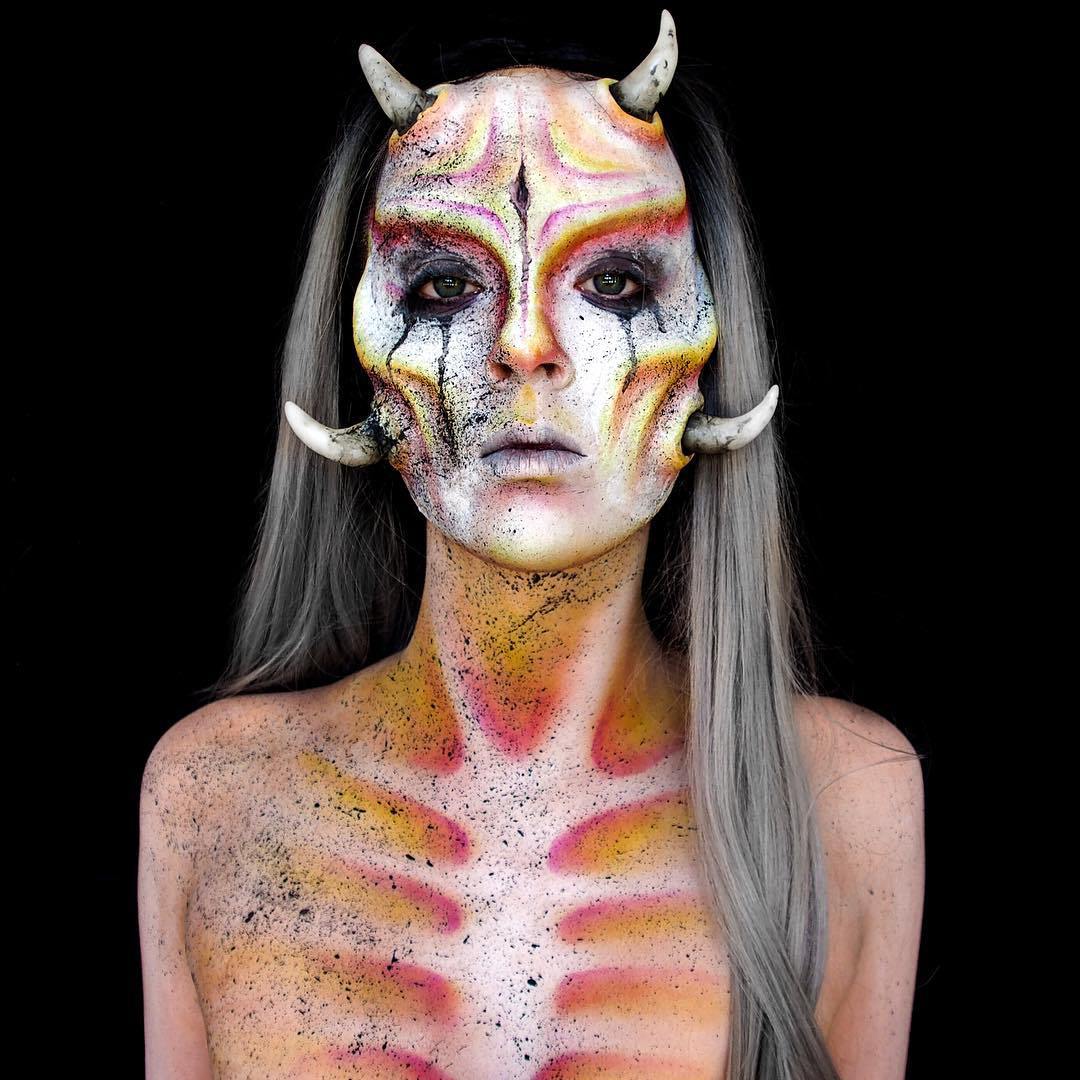20 Stupendous Body  Paint Costumes  For Halloween  