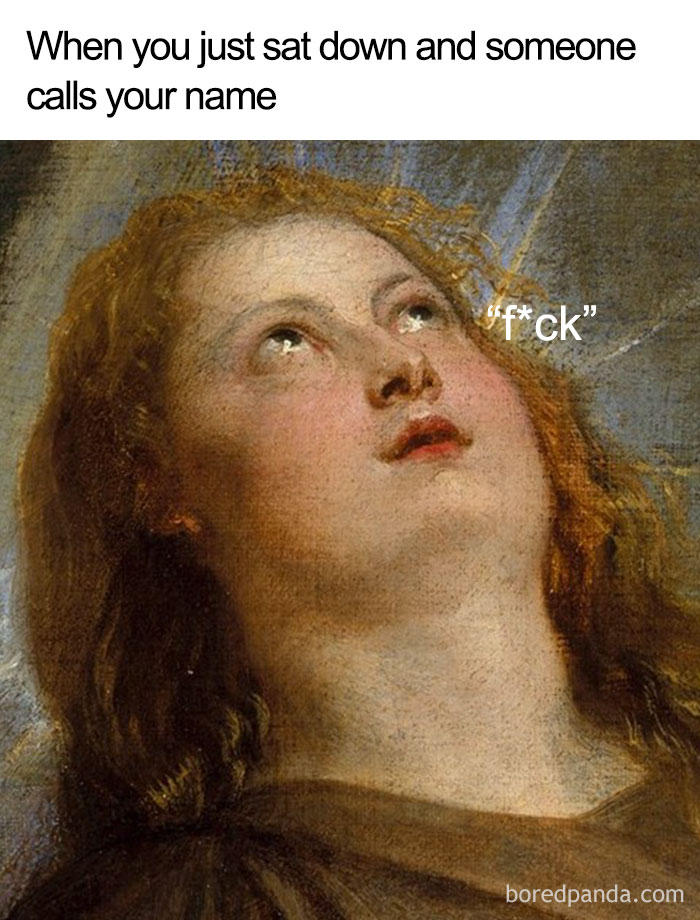 50 Best Classical Art Memes For Art Lovers - TWBLOWMYMIND