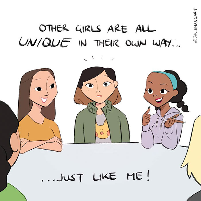 i want to be like other girls